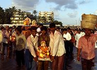 Ganesha Chaturthi Mumbai 1994 c